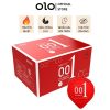 Bao Cao Su 0.01 Olo Đỏ Siêu Mỏng, Siêu Truyền Nhiệt, Hộp 10 Chiếc