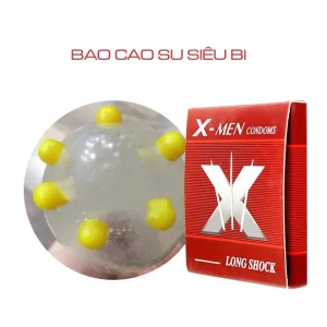 Bao Cao Su X-men Long Shock 6 Bi, Kéo Dài Thời Gian