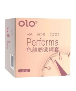 Bao cao su OLO 0.01 Performa Ha For God - Siêu mỏng, kéo dài thời gian - Hộp 10 cái